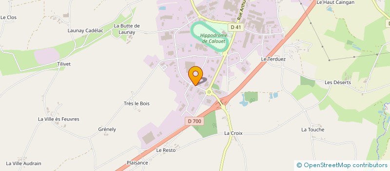 localisation de l'entreprise GROUPE ELECTROGENE DE L'OUEST à LOUDEAC