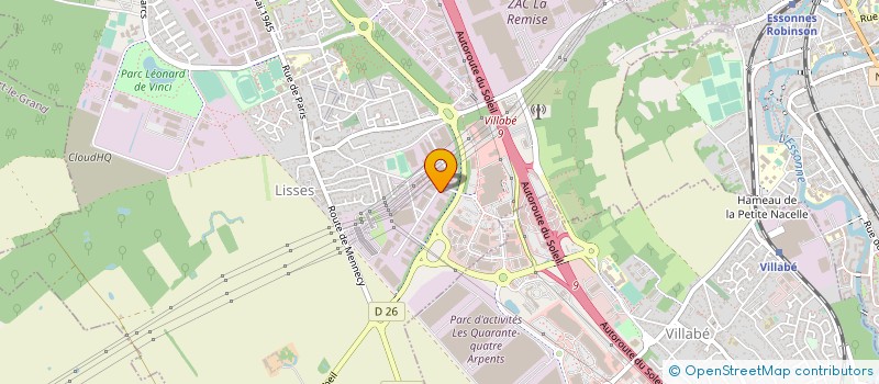 localisation de l'entreprise GROUPE ELECTRONIQ MECANIQ TECHNIQ INDUST à LISSES