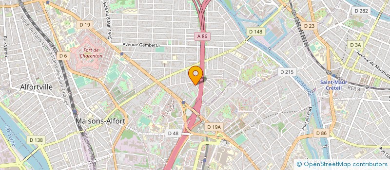 localisation de l'entreprise GROUPE ELS  MAISONS-ALFORT