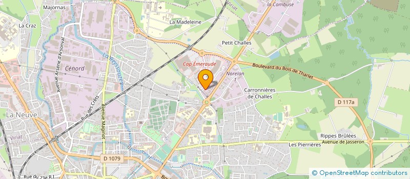 localisation de l'entreprise GROUPE ELTIA à BOURG-EN-BRESSE