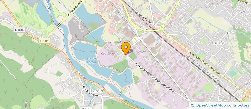 localisation de l'entreprise GROUPE EMI  LONS