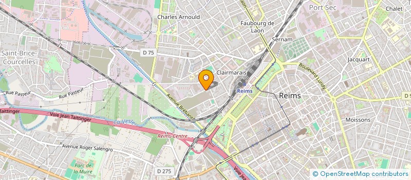 localisation de l'entreprise GROUPE EMPLOI  REIMS