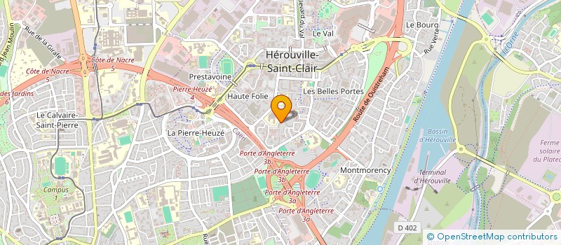 localisation de l'entreprise GROUPE EMPLOY MUTUAL EMPLOIS DEVELOP à HEROUVILLE-SAINT-CLAIR