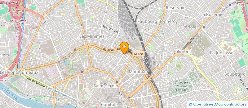 localisation de l'entreprise GROUPE EN VERS THEATRE à TOULOUSE