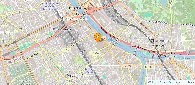 localisation de l'entreprise GROUPE ENERGETIQUE FRANCAIS à IVRY-SUR-SEINE