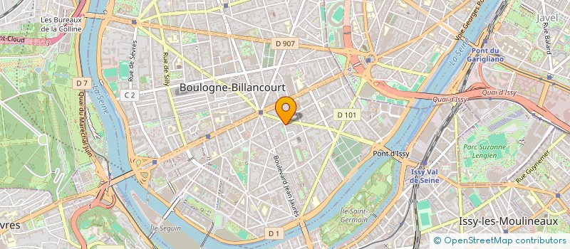 localisation de l'entreprise GROUPE ENERGIE & IMMO à LEVALLOIS-PERRET