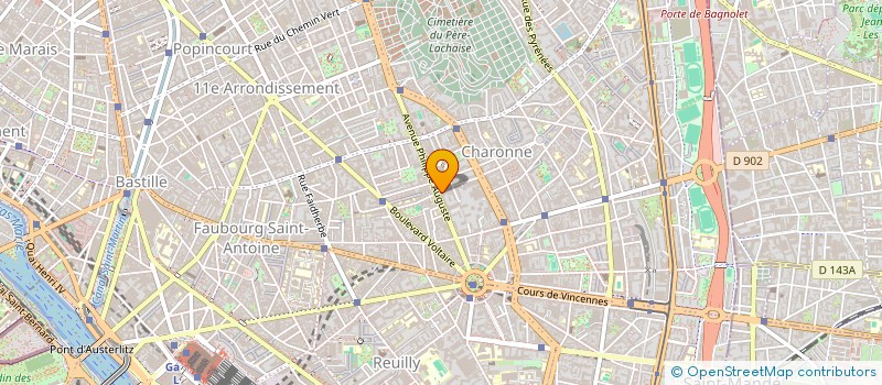 localisation de l'entreprise GROUPE ENERGIE ONE à PARIS