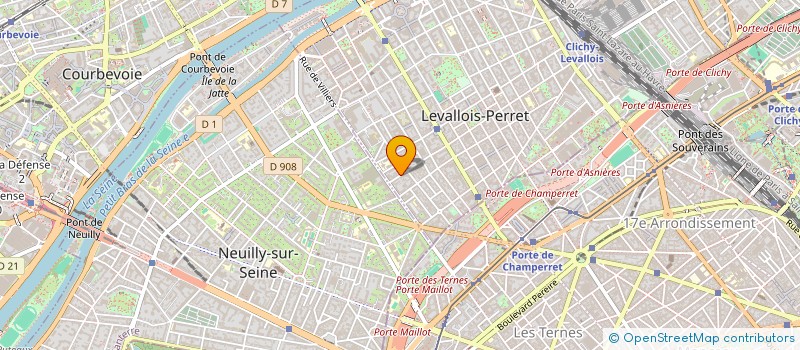 localisation de l'entreprise GROUPE ENR CONCEPT FRANCE à LEVALLOIS-PERRET