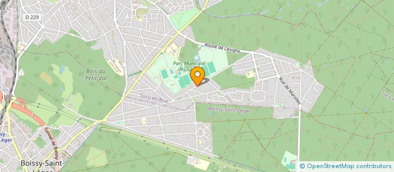 localisation de l'entreprise GROUPE ENSEMBLE  SUCY-EN-BRIE