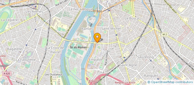localisation de l'entreprise GROUPE ENTREPRISE ET LOGEMENT à TOULOUSE