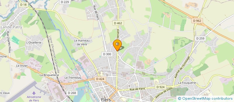 localisation de l'entreprise GROUPE ENVIRONNEMENT DE LA REGION DE FLERS à SAINT-GEORGES-DES-GROSEILLERS