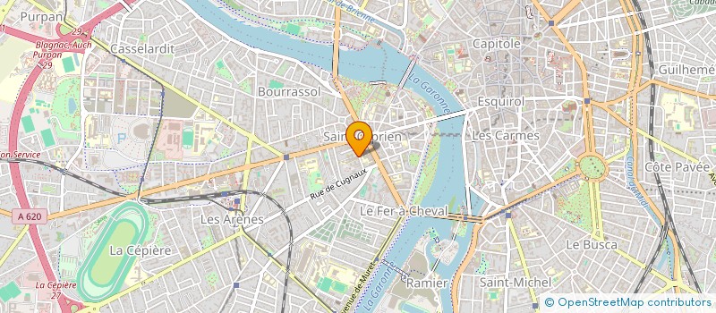 localisation de l'entreprise GROUPE EPU HOPITAL JOSEPH DUCUING à TOULOUSE