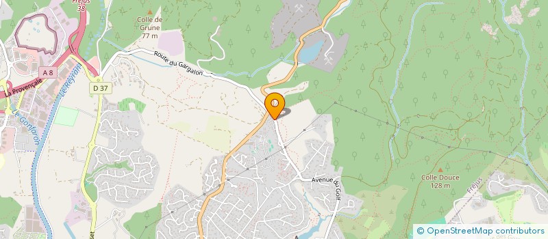 localisation de l'entreprise GROUPE ERARD INVEST  FREJUS