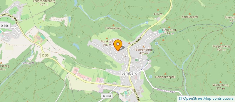 localisation de l'entreprise GROUPE ERIC WAGNER  LEMBERG