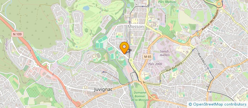 localisation de l'entreprise GROUPE ERMA INVEST à MONTPELLIER