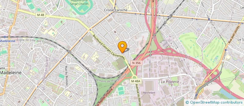 localisation de l'entreprise GROUPE ESPERANCE à MARCQ-EN-BARŒUL