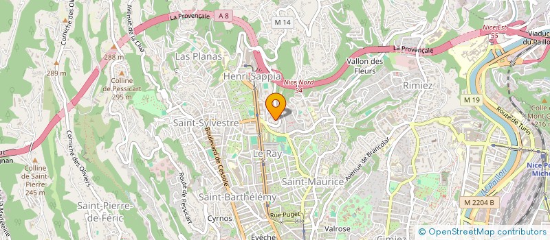 localisation de l'entreprise GROUPE ESPERANTISTE DE NICE  NICE