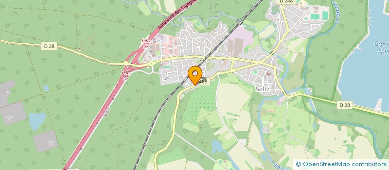 localisation de l'entreprise GROUPE ESPOIR SELTZ  SELTZ