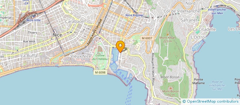 localisation de l'entreprise GROUPE ESRA COTE D'AZUR à NICE