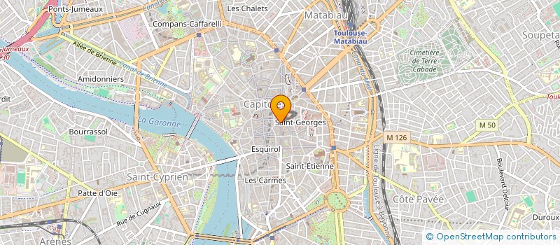localisation de l'entreprise GROUPE ESTHETIQUE ET LASERS DERMATOLOGIE à TOULOUSE