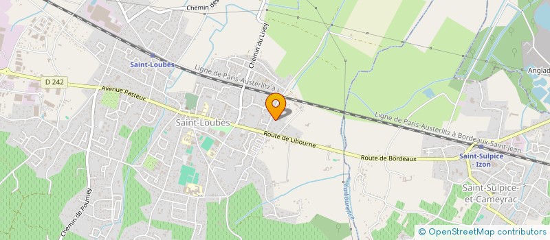 localisation de l'entreprise GROUPE ESTUAIRE  SAINT-LOUBES