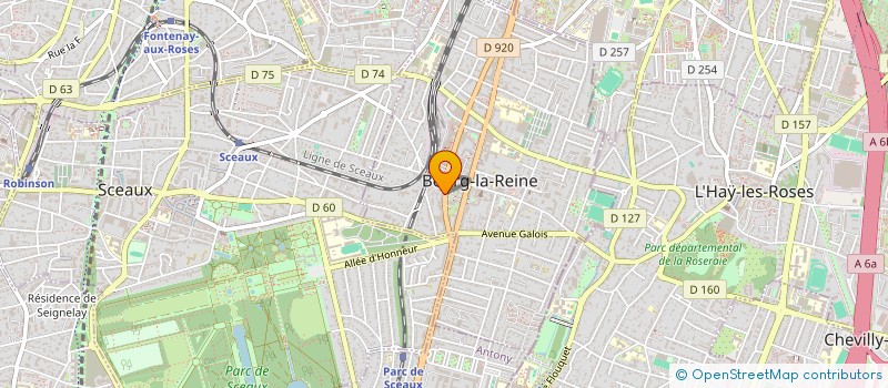 localisation de l'entreprise GROUPE ETHNIK DESIGN à BOURG-LA-REINE
