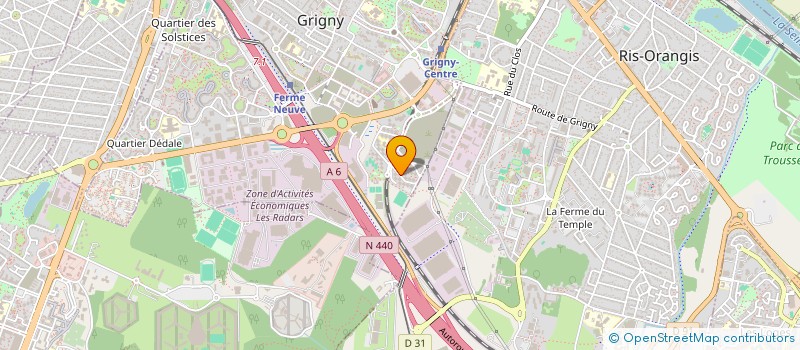 localisation de l'entreprise GROUPE ETTYANNE à GRIGNY