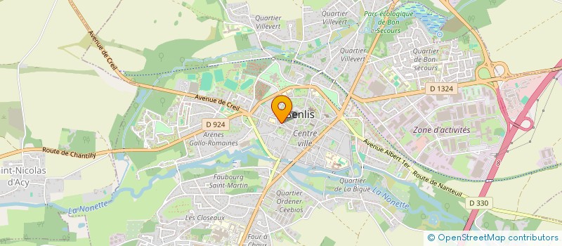 localisation de l'entreprise GROUPE ETUDE ET REALISATION  BOREST