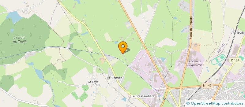 localisation de l'entreprise GROUPE ETUDE ET RECHERCHES EN MEDECINE TRADITIONNELLE CHINOISE  CHATILLON-SUR-THOUET