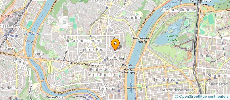 localisation de l'entreprise GROUPE ETUDE FORMATION ENFANCE  LYON