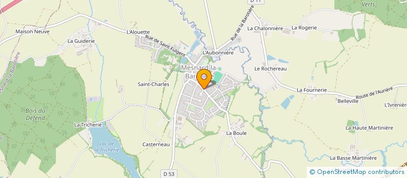 localisation de l'entreprise GROUPE ETUDE INSERTION SOC TRISOMIQUES à HERBIERS (LES)