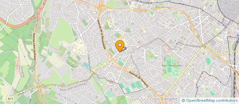 localisation de l'entreprise GROUPE ETUDE INSERTION SOCIAL TRISONIQUE à MONTPELLIER