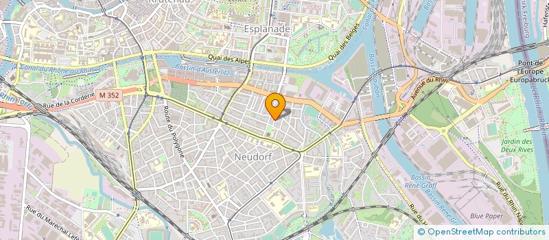 localisation de l'entreprise GROUPE ETUDE PHARMACOLOGIE ANESTH REANIM à STRASBOURG