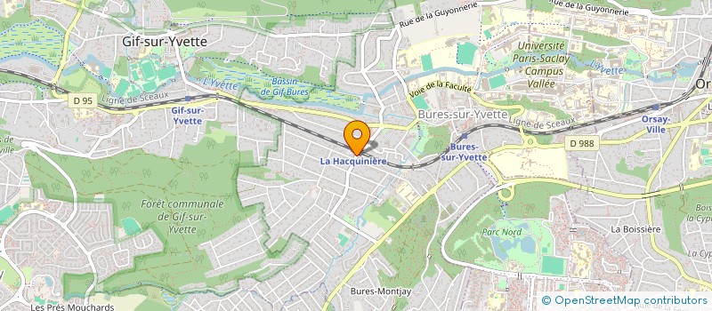localisation de l'entreprise GROUPE ETUDE TRAVAUX ET PILOTAGE à BURES-SUR-YVETTE