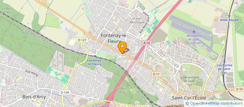 localisation de l'entreprise GROUPE ETUDES CONSEILS AMENAGEMENT à FONTENAY-LE-FLEURY