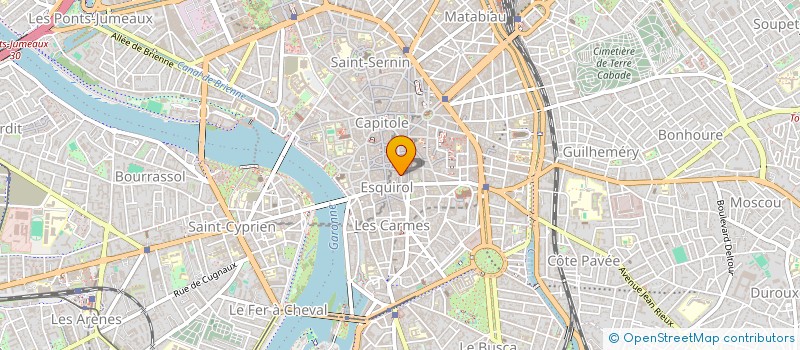 localisation de l'entreprise GROUPE ETUDES EXPERIMENTATIONS MEDICO... à TOULOUSE