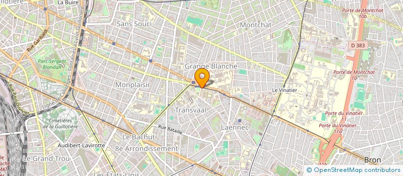 localisation de l'entreprise GROUPE ETUDES RECHERCHE PREVENTION INFEC  LYON