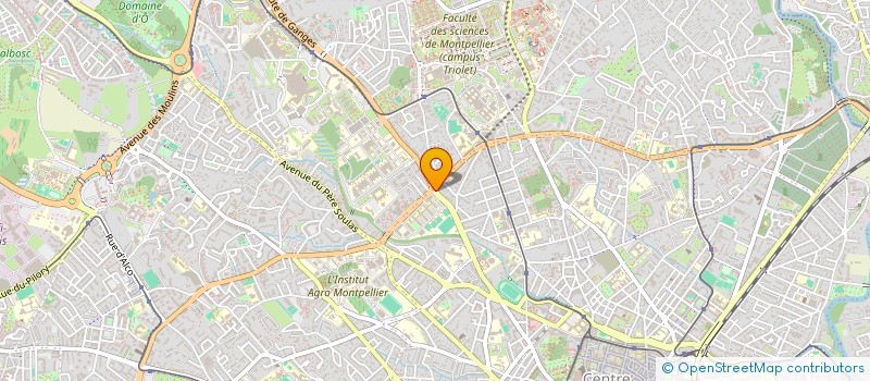 localisation de l'entreprise GROUPE ETUDES RECHERCHES EN MYCOLOGIE à MONTPELLIER
