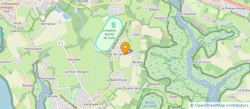 localisation de l'entreprise GROUPE ETYMO  SENE