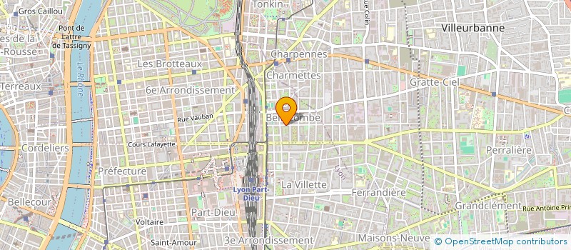 localisation de l'entreprise GROUPE EURAFRIQUE CONSULTANTS à LYON