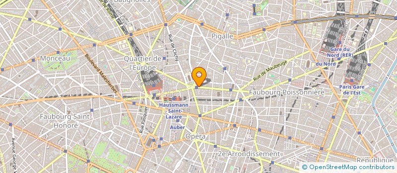 localisation de l'entreprise GROUPE EURO-FIDUCIAIRE 2  PARIS