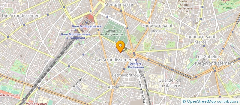 localisation de l'entreprise GROUPE EURO PIERRE  PARIS