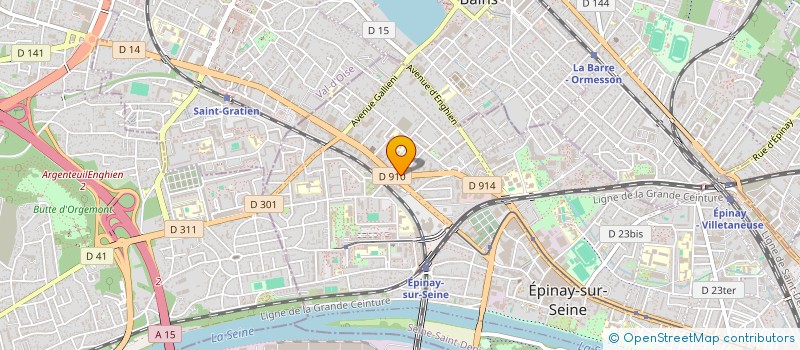 localisation de l'entreprise GROUPE EURO SERVICES à EPINAY-SUR-SEINE