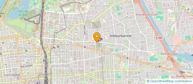 localisation de l'entreprise GROUPE-EURO-SPORTS-PROMOTION à VILLEURBANNE