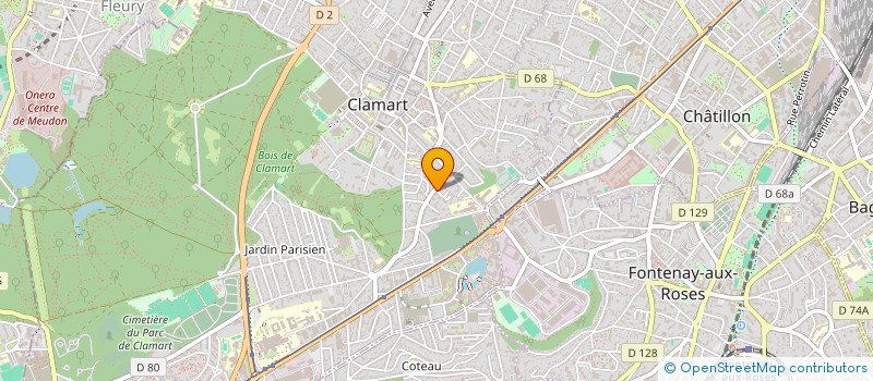 localisation de l'entreprise GROUPE EUROBAT à CLAMART