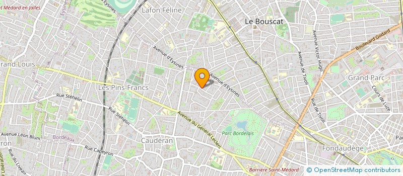 localisation de l'entreprise GROUPE EUROP COURTAGE ASSISTANCE SERVICE à BORDEAUX