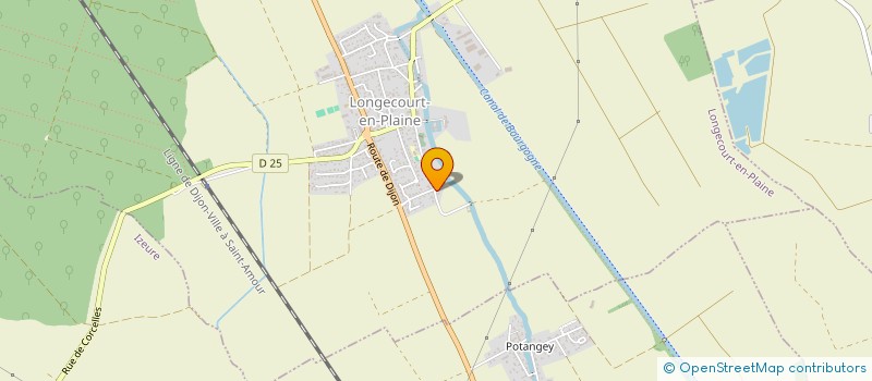 localisation de l'entreprise GROUPE EUROPE ATTELAGE  LONGECOURT-EN-PLAINE