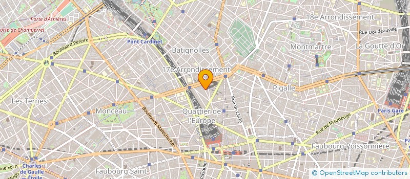 localisation de l'entreprise GROUPE EUROPEEN D'ASSURANCES à PARIS