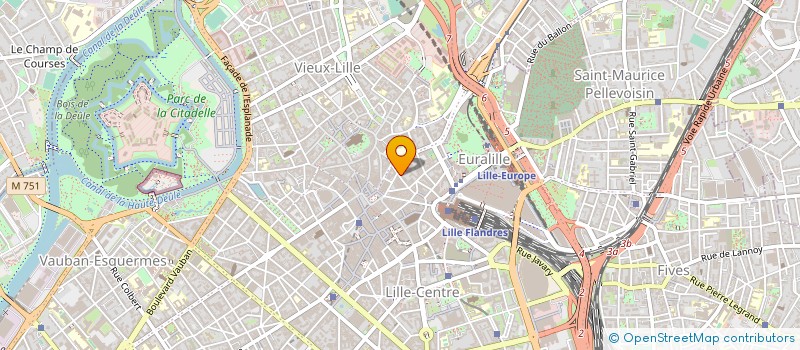 localisation de l'entreprise GROUPE EUROPROTECT BATIMENT à LILLE