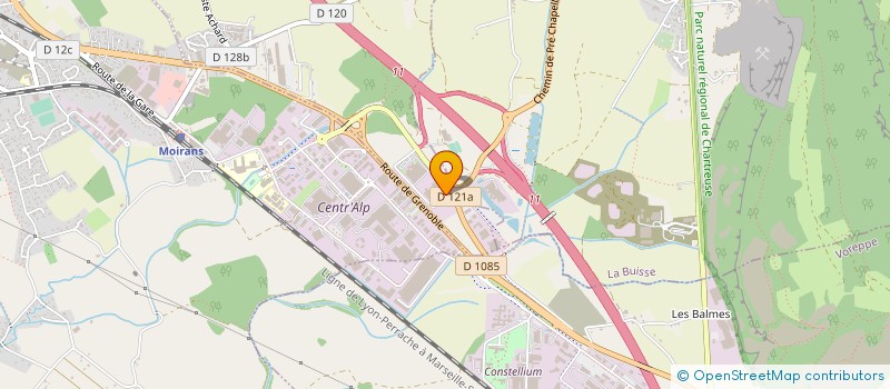 localisation de l'entreprise GROUPE EUROSPORTS DIFFUSION à SAINT-JEAN-DE-MOIRANS